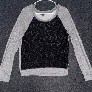 Victoria's Secret Gray Knit Top